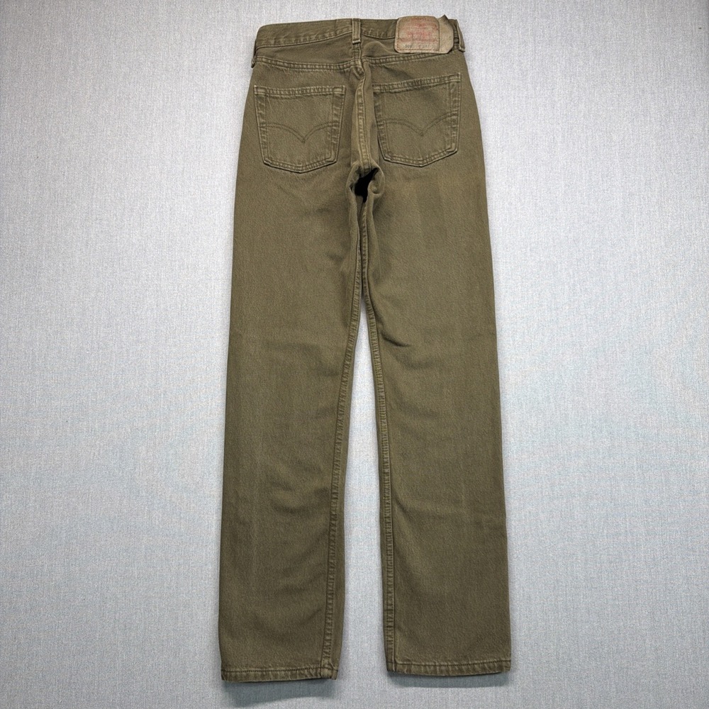 Vintage Levis 501 Jeans Mens 29x32 (Fits 26x31) Brown Straight ‎ Made in USA